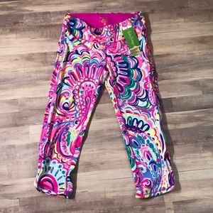 NWT Psychedelic Sunshine Luxletic Crop
